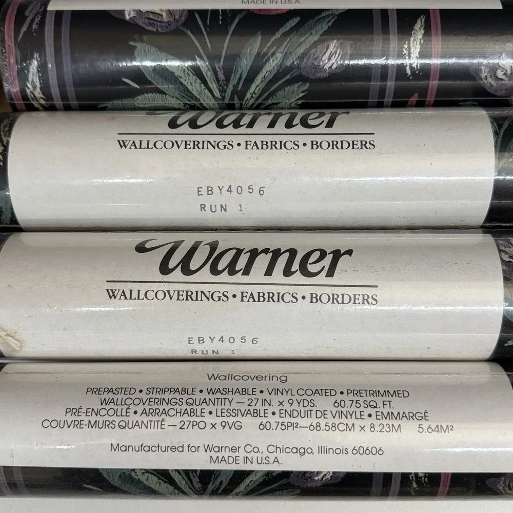 Warner wallcoverings vintage